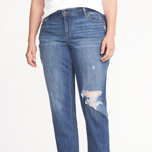 Old Navy Pants - High-Rise The Plus-Size Power Jean, a.k.a.
